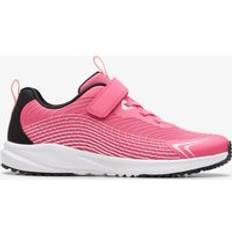 Clarks Pink Trainers Clarks Deyes Dash Youth Wide Fit - Pink
