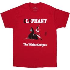 Stripes - Unisex Tops White Elephant T Shirt - Red