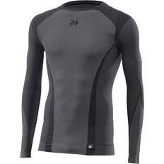Grå - Unisex Toppe svedundertøj TS2 V2 4-Season Functional Shirt Longsleeve - Black/Grey