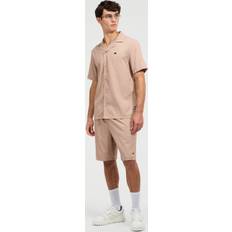 Ellesse Skjortor Ellesse Polyester Satinskjorta Med Integrerat Tryck