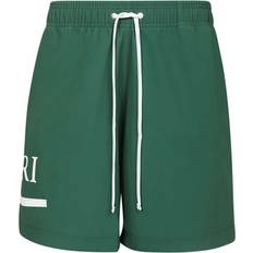 Green Swimming Trunks Amiri M.A. Bar Drawstring Swim Trunks - Green
