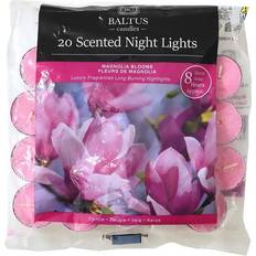 Baltus 20 Pack Tealight Night Lights Candles 8hr Burn