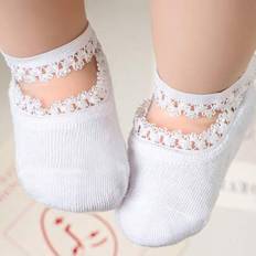 Children's Clothing Shein Baby Lace Trim Boat Socks Thin - Girls