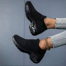 Women Walking Shoes Shein Versatile Breathable Lightweight Athleisure Shoes