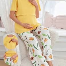 Shein 2pcs Maternity Nursing Set