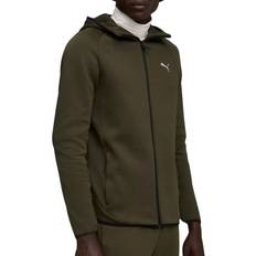 Fitness & Gymträning - Gröna Jackor Puma Evostripe Hoodie Men - Grön