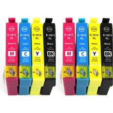 Laser Ink Laser Non-OEM Ink Inkjet Cartridges Full Set 2 for Epson XP-102