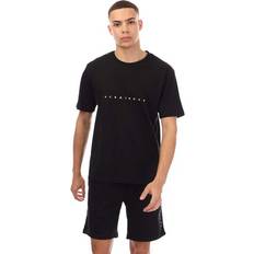 Jack & Jones And Mens Star T-Shirt Set Black