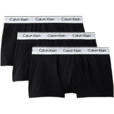 Calvin Klein Boys 3-Pack Modern Cotton Boxer Trunks - Black/White