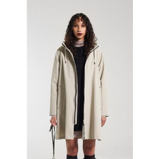 Stutterheim Kläder Stutterheim Lightweight Zip Matte Raincoat - Pelican