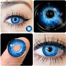 Contact Lenses on sale Shein Eyeshare 1pair Color Contact Lenses Blue Brown