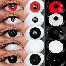 Quadratic Colored Cosplay Contact Lenses