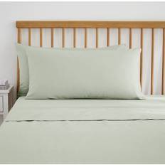 Dunelm Pure Cotton Kingsize Pillow Case Green (90x50cm)