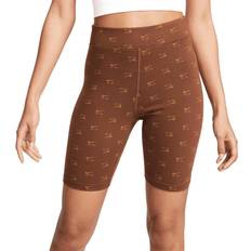 Nike Air High Waist Cycling Shorts - Cocao Wow/Ale Brown