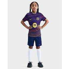 Nike FC Barcelona Pre Match T-Shirt Junior Blue