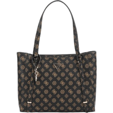 Guess Eco Erica 4G Peony Logo Tote - Brown