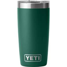 Yeti Glas Yeti Rambler 10 oz 296 ml Black Forest Green Tumblerglas