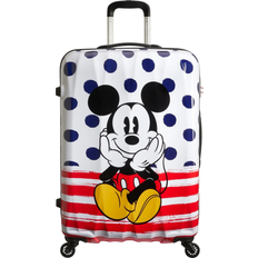 American Tourister Disney Legends Spinner 75cm - Mickey Blue Dots