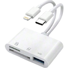 Shein SD Card Reader With Two-In-One And Three-In-One USB 3.0 Adapter
