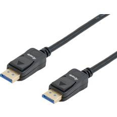 Kablar Equip DisplayPort 2.1 Cable 3.0 m 16k 60hz 40gbps