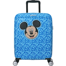 American Tourister Funlight Disney Spinner 55cm - Mickey Lenticular Blue