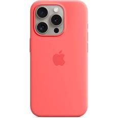 Apple iPhone 15 Pro Mobilskal Apple Silicone Case with MagSafe for iPhone 15 Pro Pink