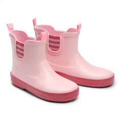 Pink Wellingtons Shein Wellington Waterproof Non-Slip Boots - Toddler