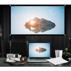 16 Inch Rear Front Foldable Projector Screen