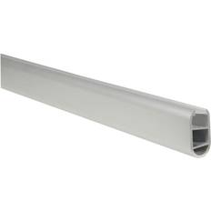 Lyyt Aluminium LED Tape Profile Wardrobe Rail 1 Metre Light Strip