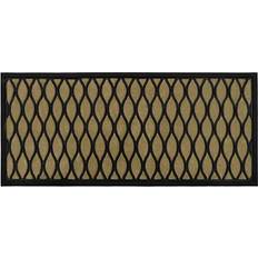 Polypropylene Entrance Mats JVL Vienna Brown 45x100cm