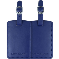 Samsonite Bagagemærker på tilbud Samsonite Global Luggage Tag 2 stk. - Midnight Blue