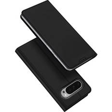 Google Pixel 9 Pro Fold Plånboksfodral Dux ducis Pixel 10 Pro XL Skin Flipfodral Svart