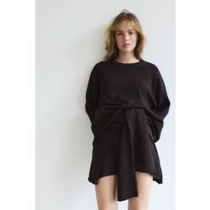 Clothing H&M Pullover Mit Rollkanten - Dunkelbraun