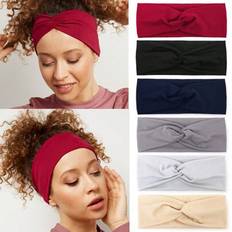 Women Headbands on sale Shein Solid Color Cross Style Sports Headband - Yoga