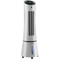 Climatizzatori Klarstein Skyscraper Ice Ventilatore e raffrescatore evaporativo 4 in 1, 210 m3/h, oscillazione, portatile, telecomando