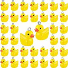 Yellow Charms & Pendants Shein Mini Resin Duck Charms Pendants Findings - Yellow