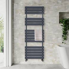 Heated Towel Rails Home Anthracite 1600 x 600mm Flat Panel Radiator