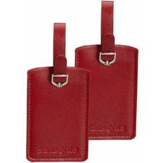 Gepäckanhänger Samsonite Global Luggage Tag Set of 2 - Red