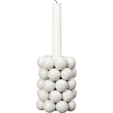 Byon Globe White Candlestick 13.5cm