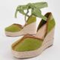 Dam - Gröna Espadriller Espadrille Mit Keilabsatz Balenci12 - Grün