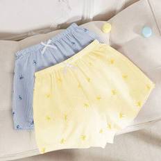 Stripes Pyjamas Shein Butterfly Stripe Print Pajama Pants Set - 2pcs
