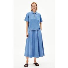 Tencel Skirts Armedangels Women's Kendraa Skirt - Blue