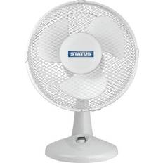 Status 9" Desk Fan White