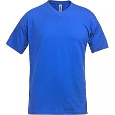 Fristads Acode V-Neck T-shirt 1913 BSJ - Royal Blue