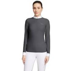 Riding Polo Long Sleeves Woman - Noir
