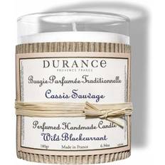 Durance Wild Blackcurrant White/Transparent Scented Candle 180g