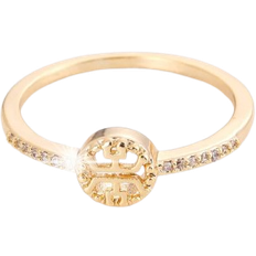 Shein 1pc Fashionable Versatile Simple Cubic Zirconia Inlay Ring