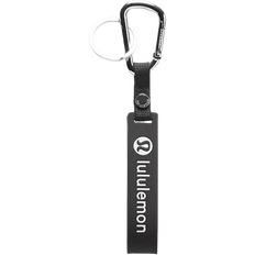 Lululemon Silicone Keychain - Black/Vapor