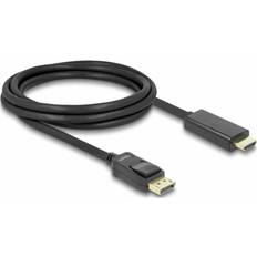 Hdmi til displayport kabel DeLock HDMI - DisplayPort M-M 2m