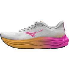 Mizuno Unisex Sport Shoes Mizuno Sneakers Wave Sky 9 - White/Tang Orange/Pink Tetra